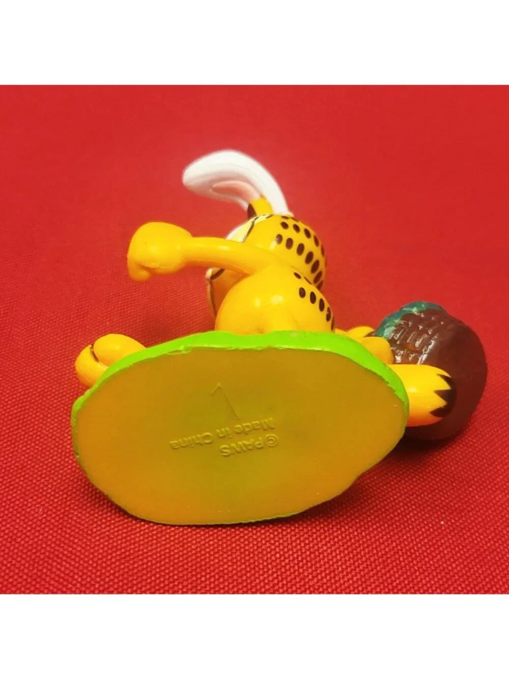 Vintage Paws Garfield Easter Bunny PVC Figurine Bunny Ears Easter Eggs